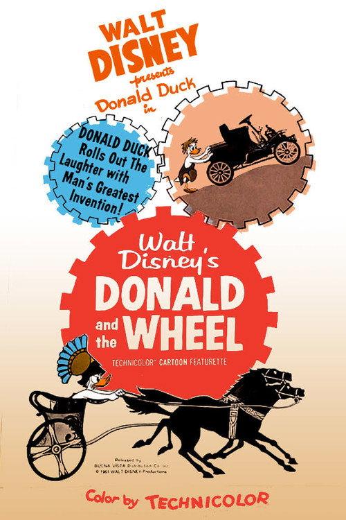 Donald and the Wheel 1961 official movie poster