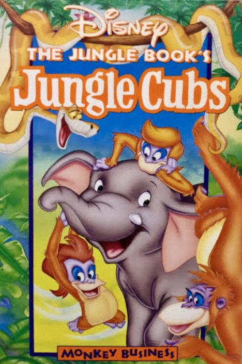 Jungle Cubs (Volume 3): Monkey Business 1998 official movie poster