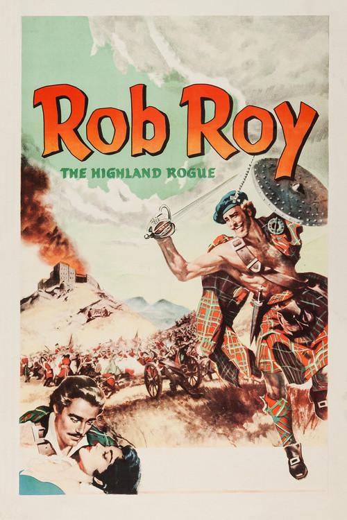 Rob Roy, The Highland Rogue 1953 official movie poster