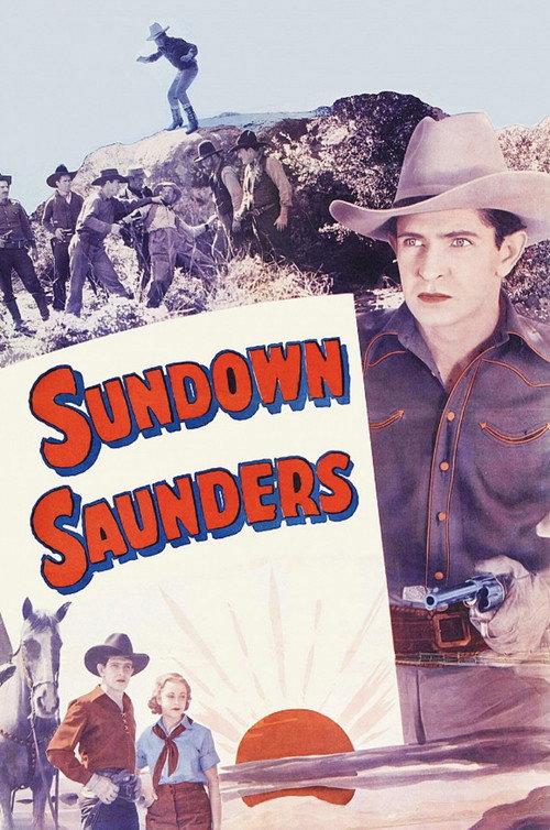 Sundown Saunders 1935 official movie poster