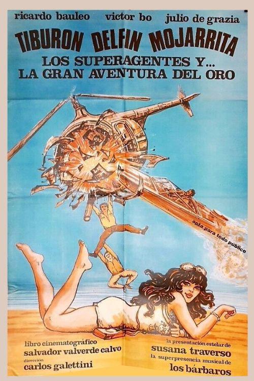 Los superagentes y la gran aventura del oro 1980 official movie poster