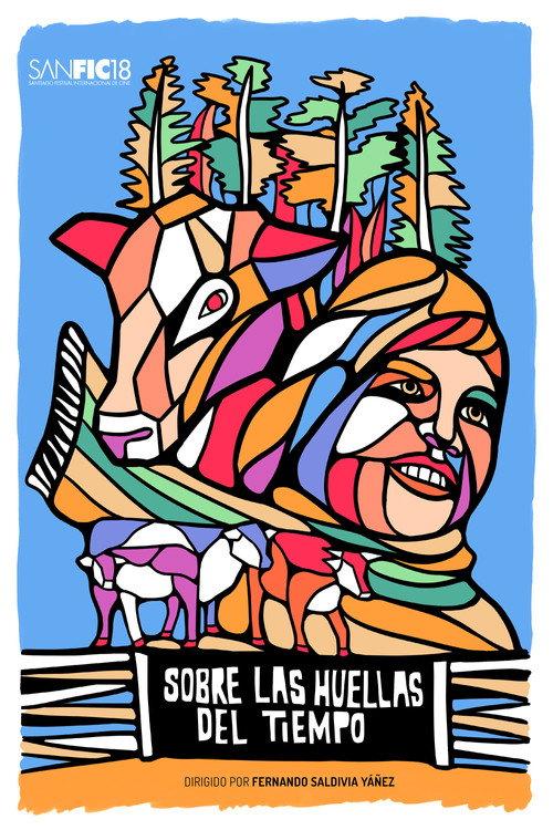 Sobre las huellas del tiempo 2022 official movie poster