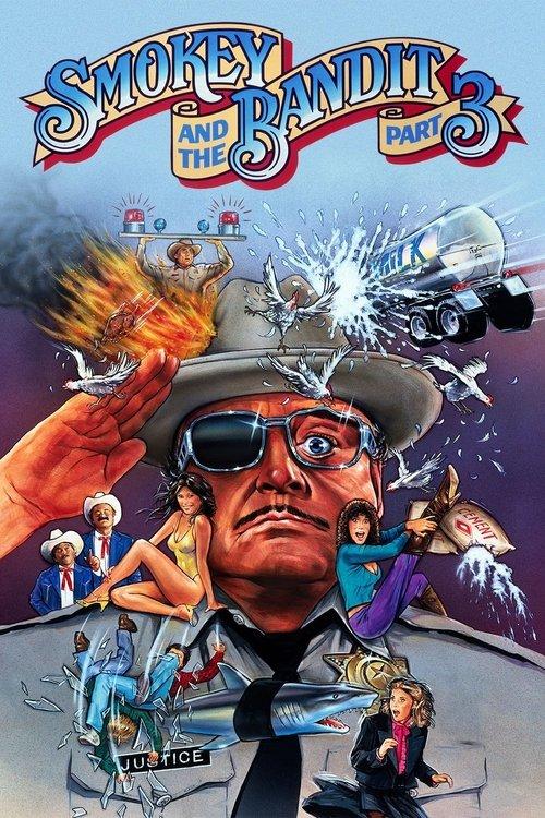 Smokey and the Bandit Part 3 1983 official movie poster