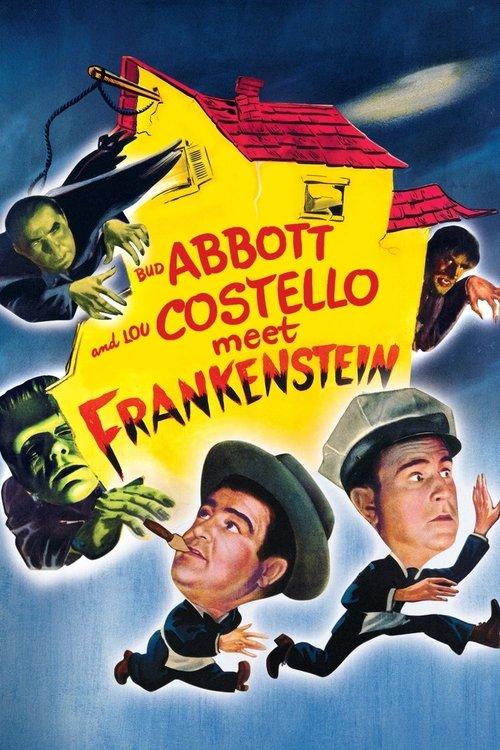 Bud Abbott and Lou Costello Meet Frankenstein 1948 official movie poster