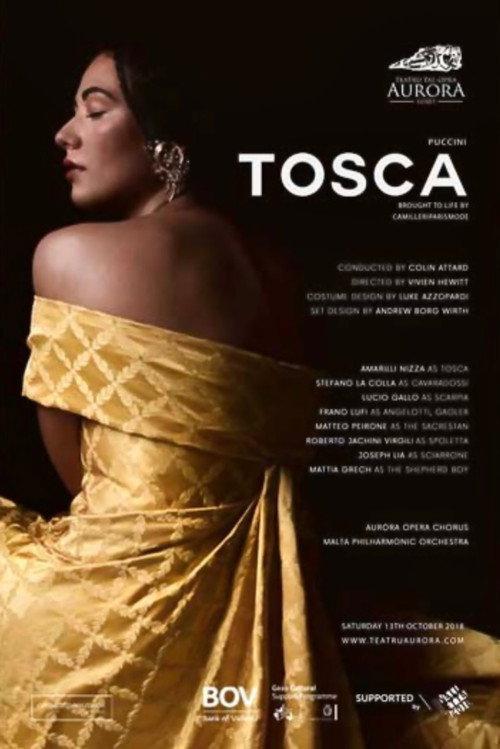 Tosca - Teatru tal-Opra Aurora 2018 official movie poster