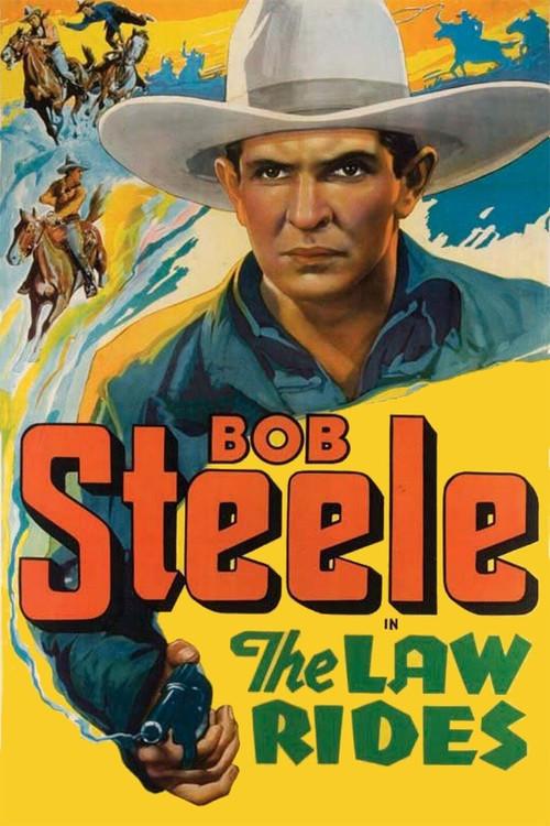 The Law Rides 1936 official movie poster