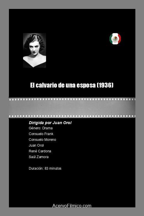 El calvario de una esposa 1936 official movie poster