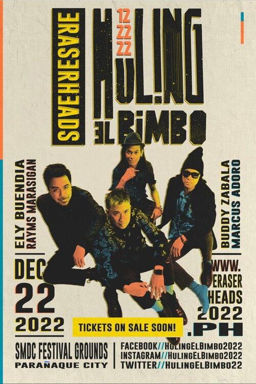 Eraserheads: Huling El Bimbo 2022 official movie poster
