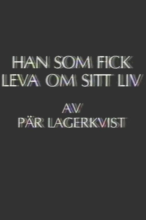 Han som fick leva om sitt liv 1987 official movie poster