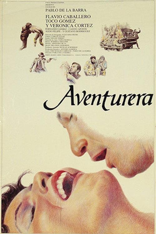 Aventurera 1988 official movie poster