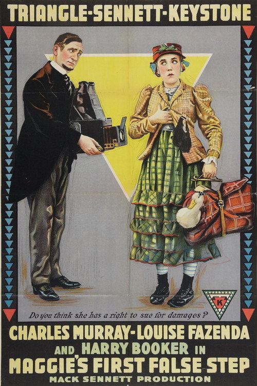 Maggie's First False Step 1917 official movie poster