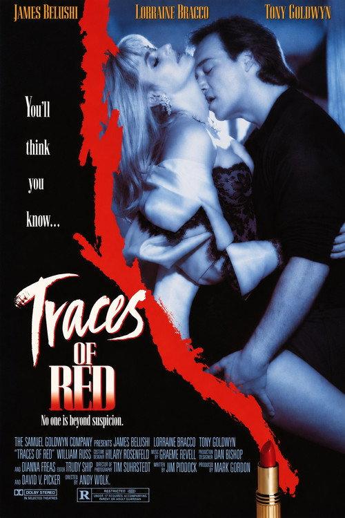Traces of Red 1992 official movie poster