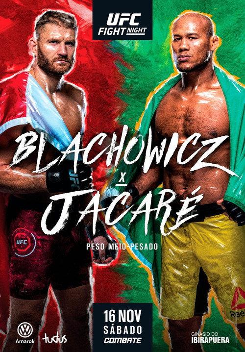 UFC Fight Night 164: Blachowicz vs. Jacare 2019 official movie poster