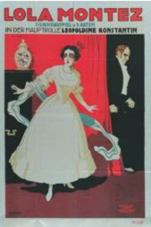 Lola Montez 1918 official movie poster