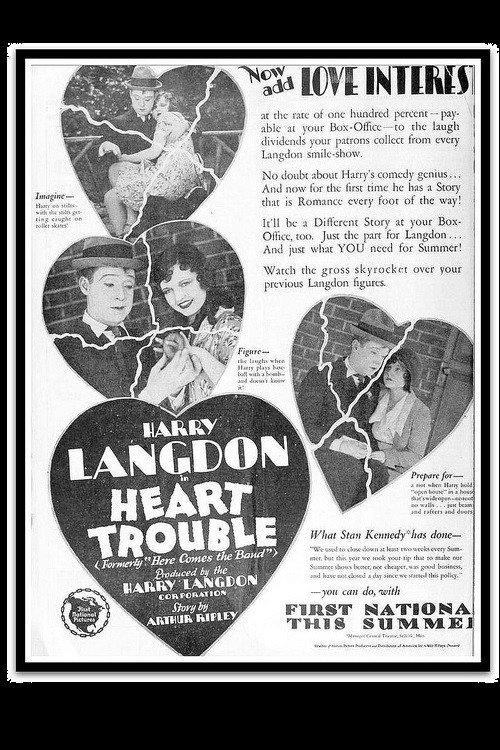 Heart Trouble 1928 official movie poster