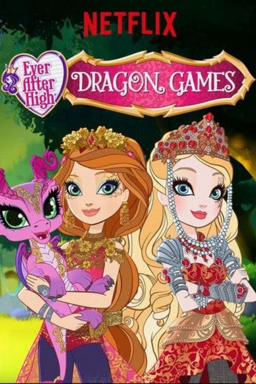 Ever After High: Dragon Games 2016 official movie poster