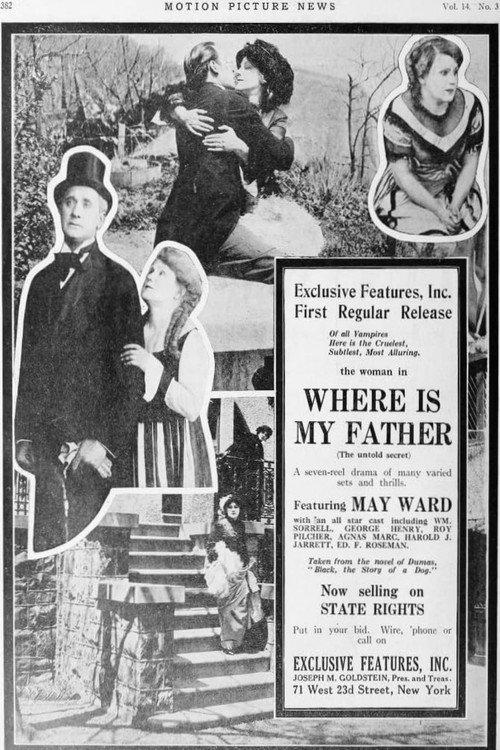 Where Is My Father? 1916 official movie poster