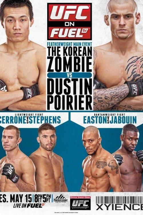 UFC on Fuel TV 3: Korean Zombie vs. Poirier 2012 official movie poster