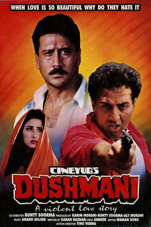 Dushmani: A Violent Love Story 1995 official movie poster