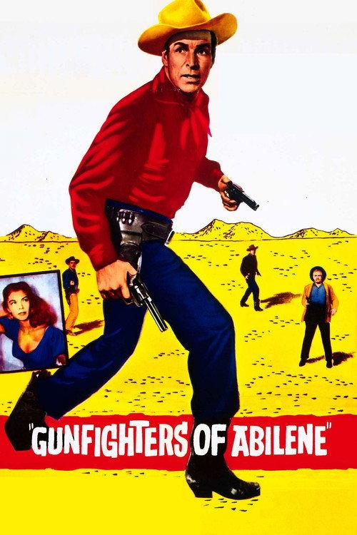 Gunfighters of Abilene 1960 official movie poster