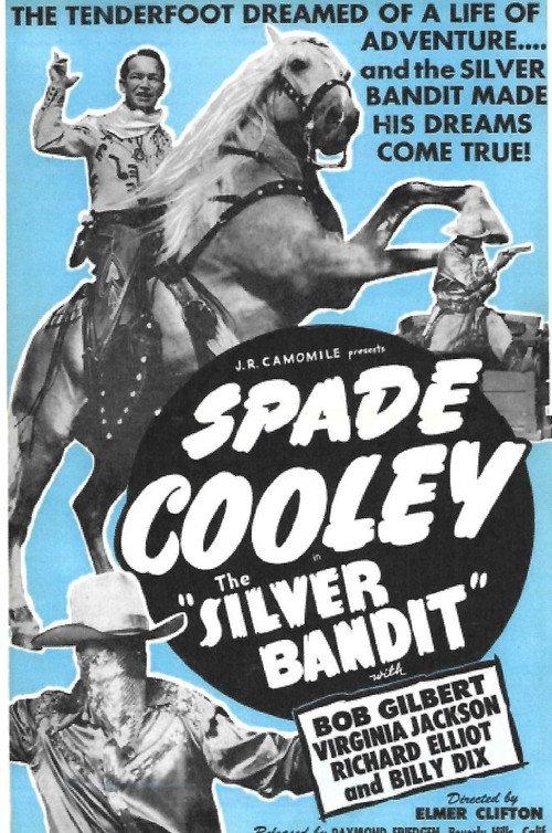 The Silver Bandit 1950 official movie poster