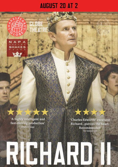 Richard II - Live at Shakespeare's Globe 2015 official movie poster