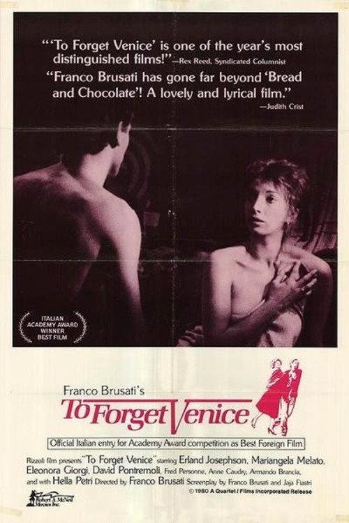 To Forget Venice 1979 official movie poster