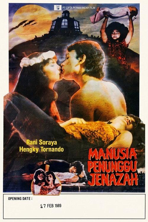 The Man Who Sits with the Dead 1988 official movie poster