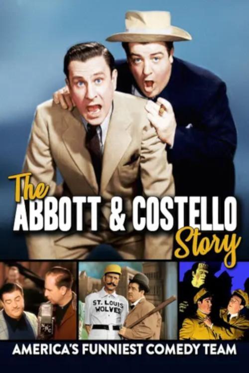The Abbott & Costello Story: America's Funniest Comedy Team 1993 official movie poster
