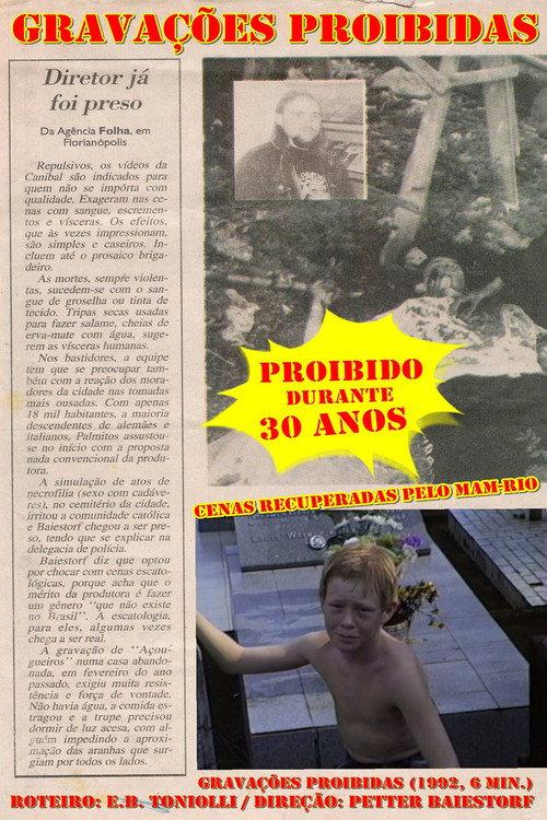 Cemetery Footage 1992 official movie poster