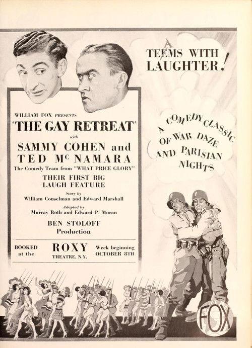 The Gay Retreat 1927 official movie poster