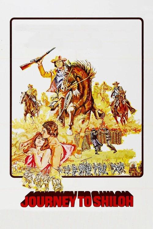 Journey to Shiloh 1968 official movie poster