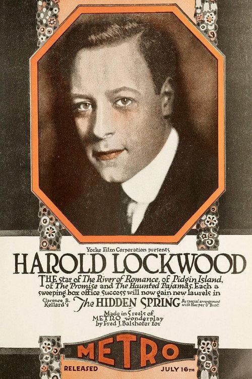 The Hidden Spring 1917 official movie poster