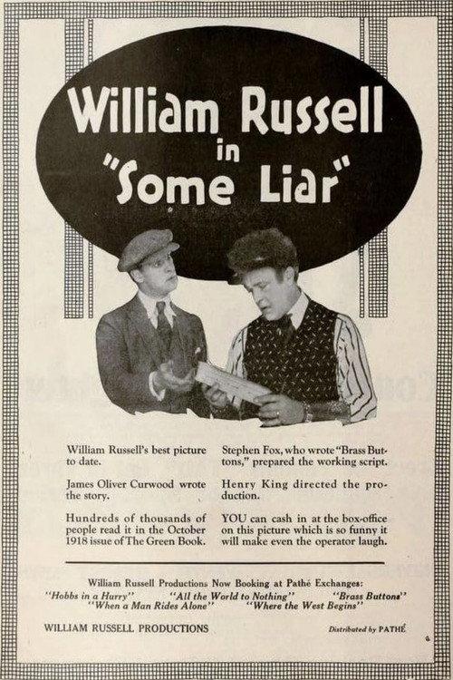 Some Liar 1919 official movie poster