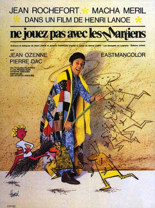 Don't Play with Martians 1968 official movie poster