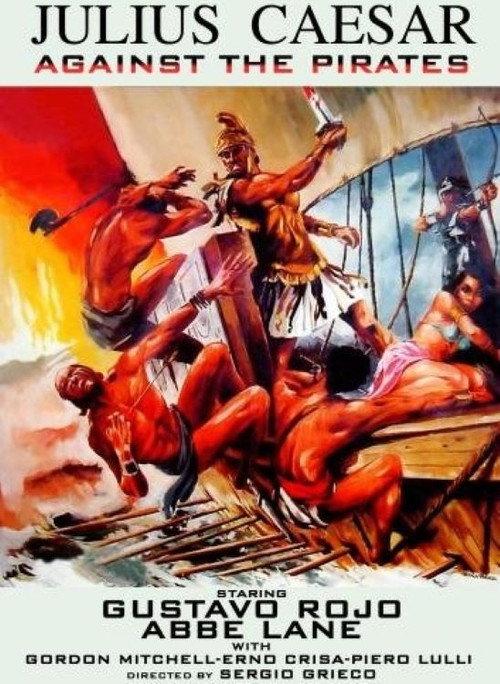 Caesar Against the Pirates 1962 official movie poster