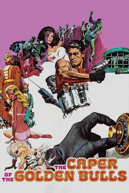 The Caper of the Golden Bulls 1967 official movie poster
