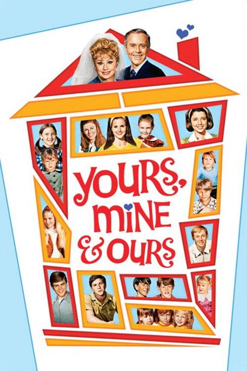 Yours, Mine and Ours 1968 official movie poster