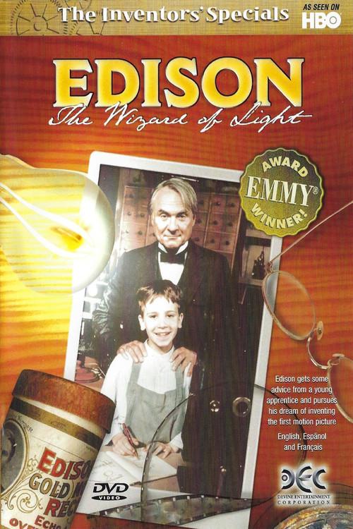 Edison : The Wizard of Light 1998 official movie poster