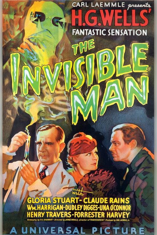 The Invisible Man 1933 official movie poster