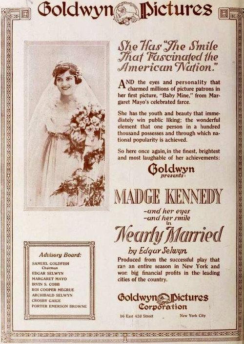 Nearly Married 1917 official movie poster