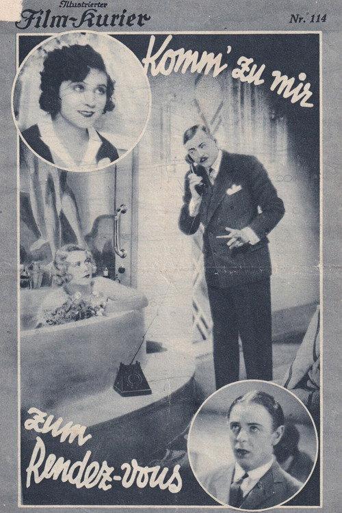 Komm' zu mir zum Rendezvous 1930 official movie poster