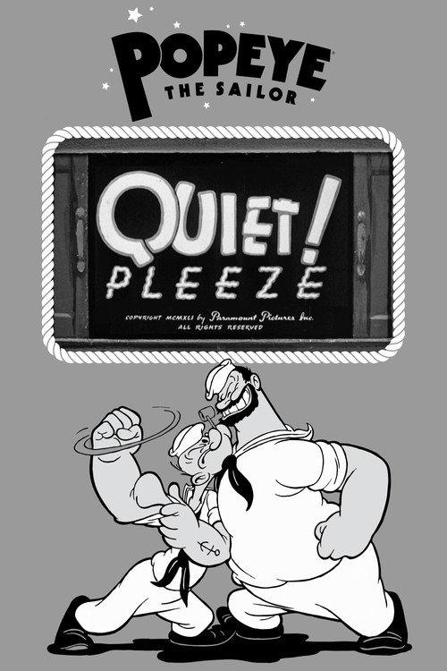 Quiet! Pleeze 1941 official movie poster