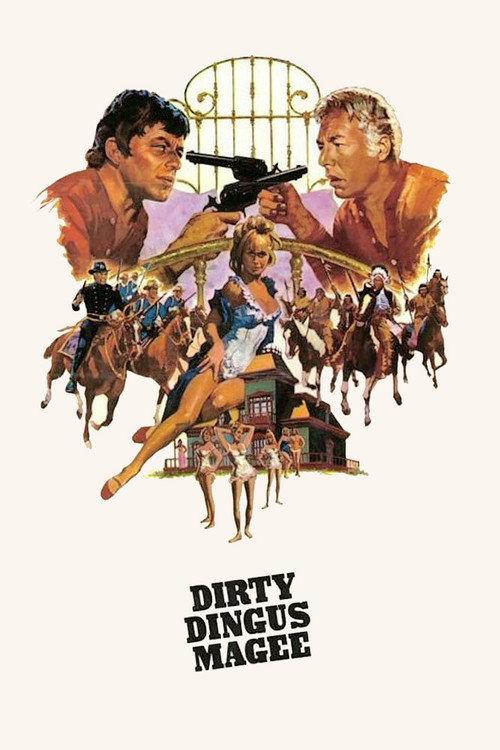 Dirty Dingus Magee 1970 official movie poster