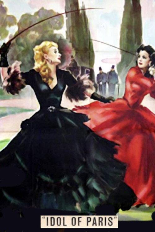 Idol of Paris 1948 official movie poster
