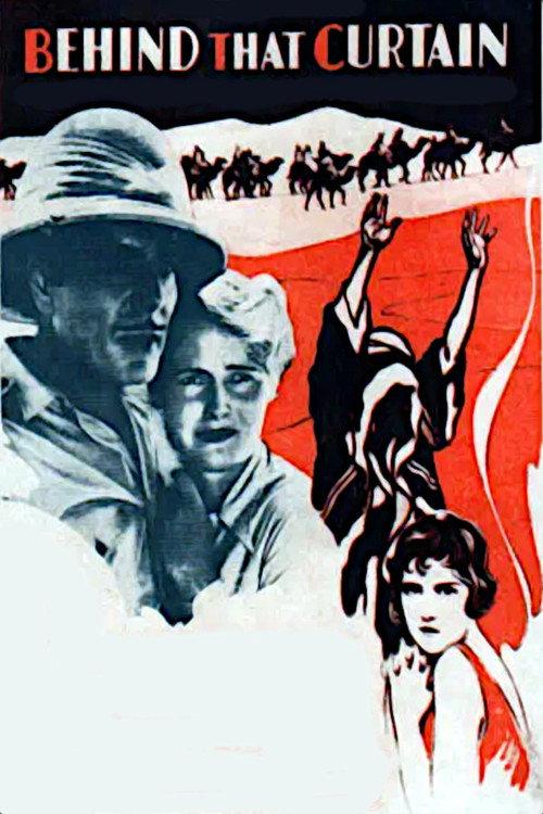 Behind That Curtain 1929 official movie poster