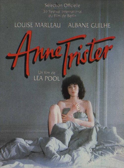 Anne Trister 1986 official movie poster