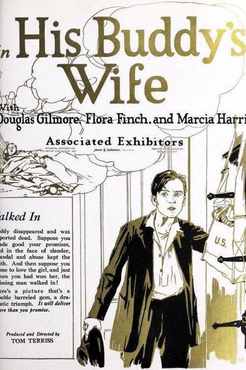 His Buddy's Wife 1925 official movie poster