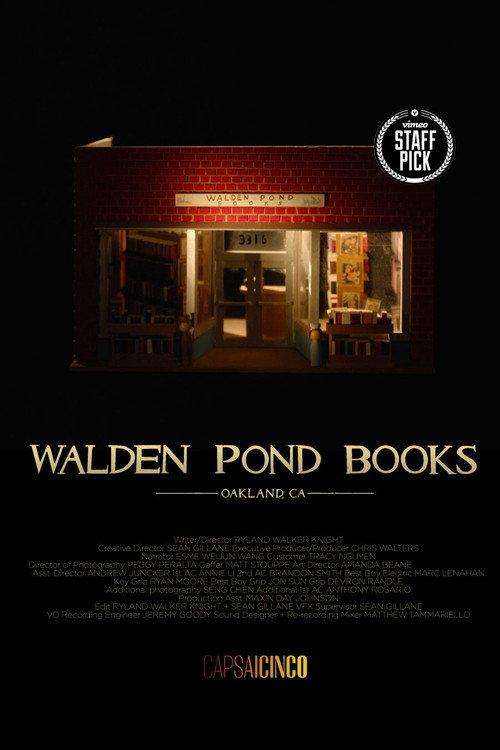 Walden Pond Books 2022 official movie poster
