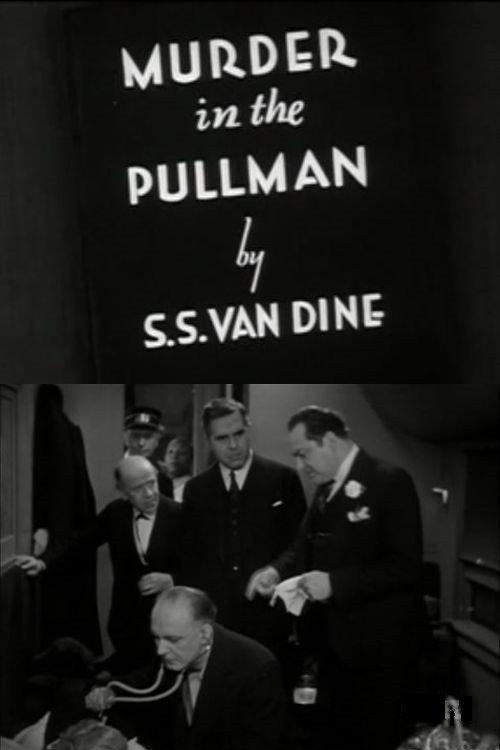 Murder in the Pullman 1932 official movie poster